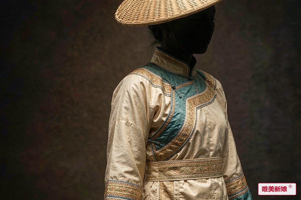 毛南族花竹帽嫁衣