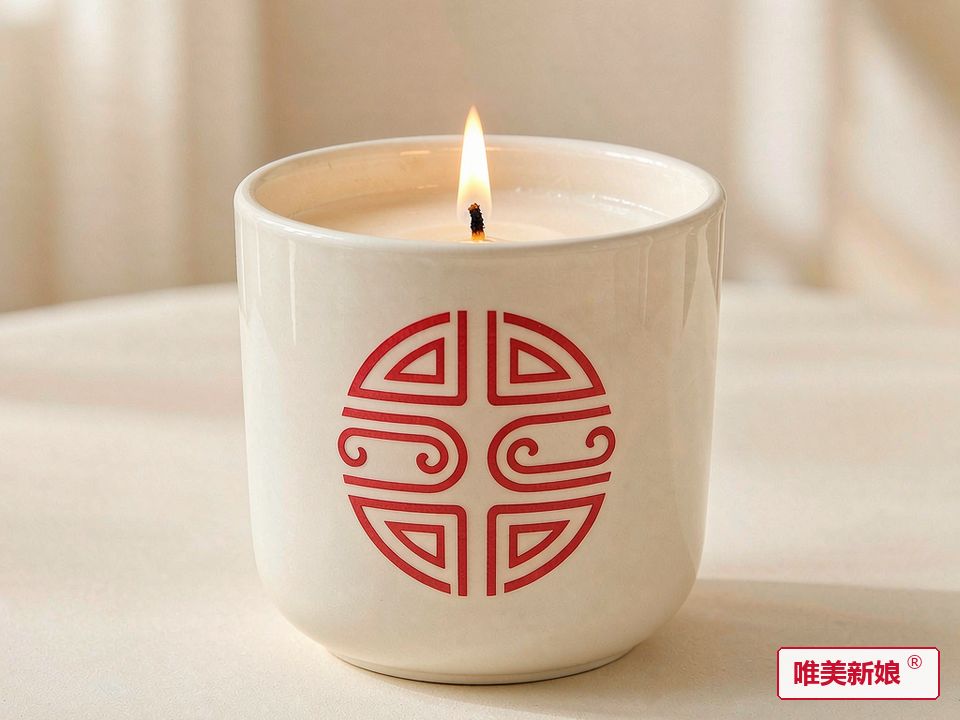 香薰蜡烛 · 喜字款
