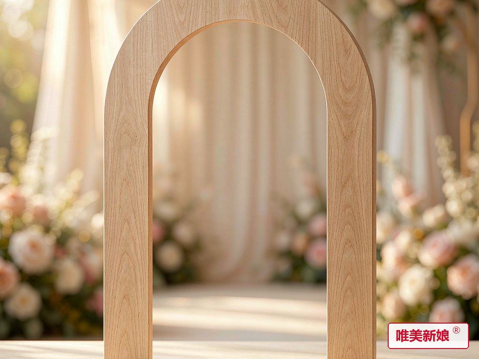 婚礼背景板