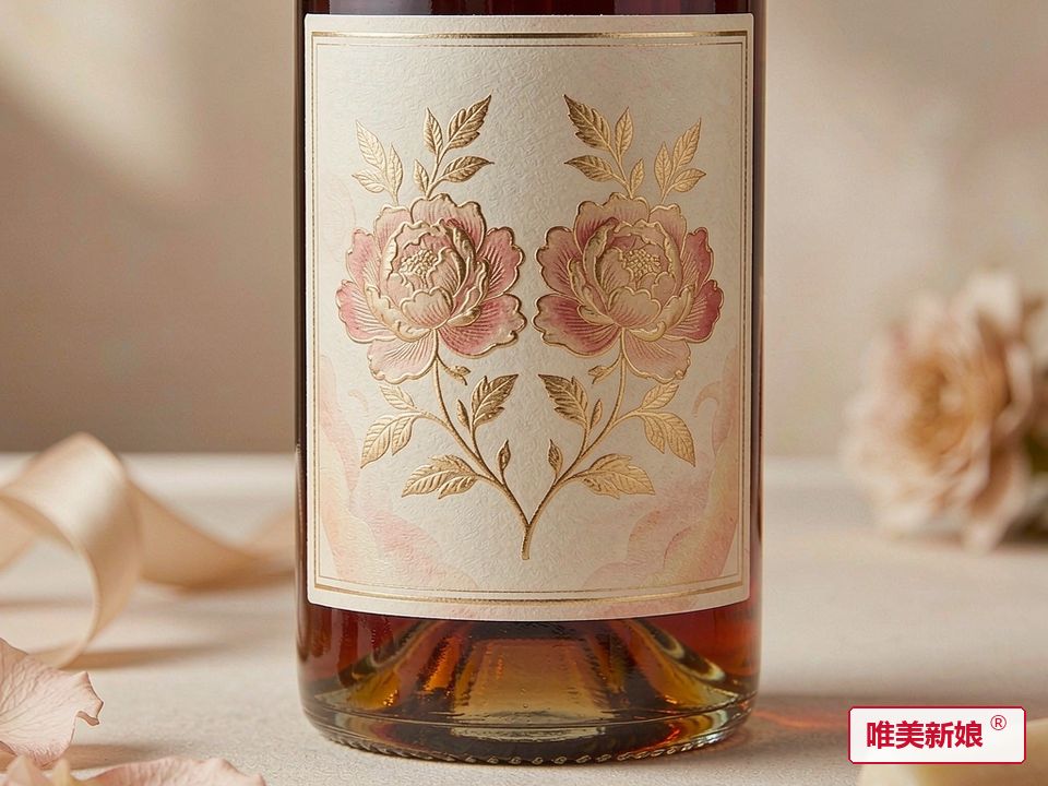 定制酒标喜酒