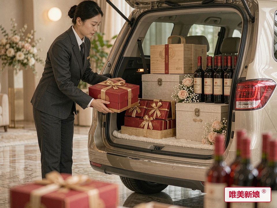 婚品专车配送